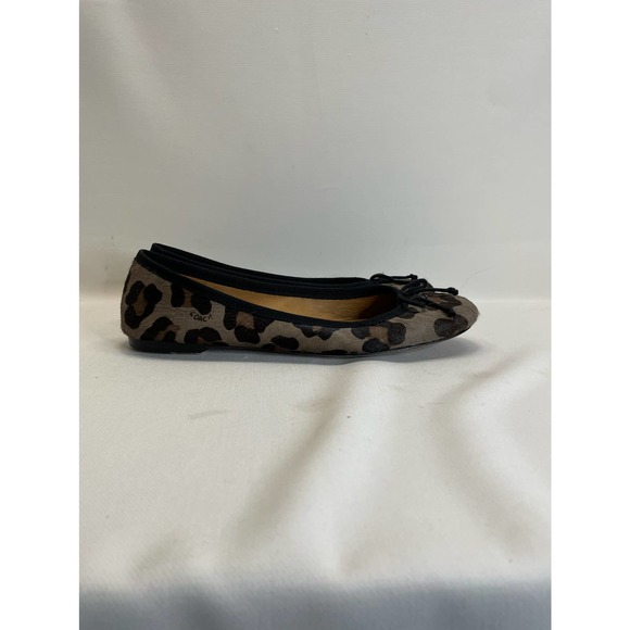 Coach Shoes - Coach Women’s Size 8 Leopard Animal Print Ballet Flats Florabelle Calf Hair